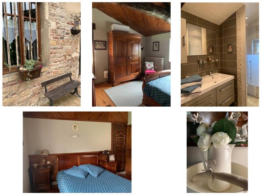 Bed and Breakfast Moulin Crozet Montceaux Exterior foto